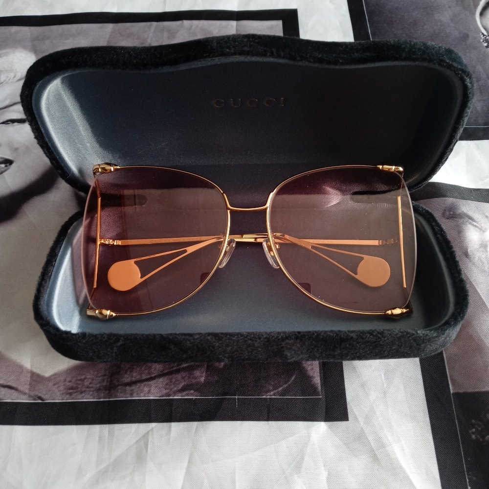Gucci Mamacita Butterfly Sunglasses